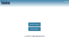Desktop Screenshot of blakerealestate.com
